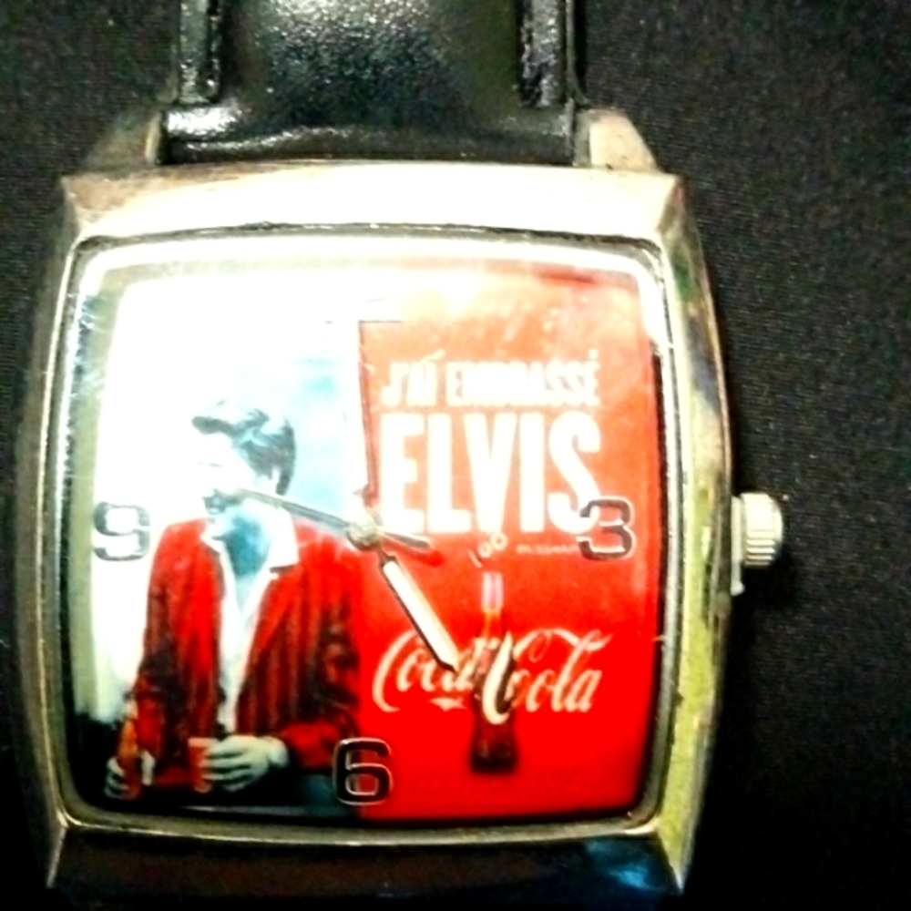 Elvis Presley Coca Cola watch